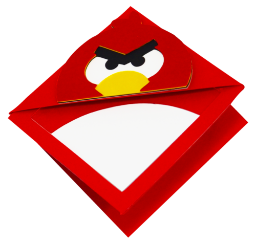 Red bird bookmark