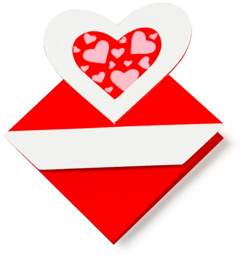 Heart bookmark