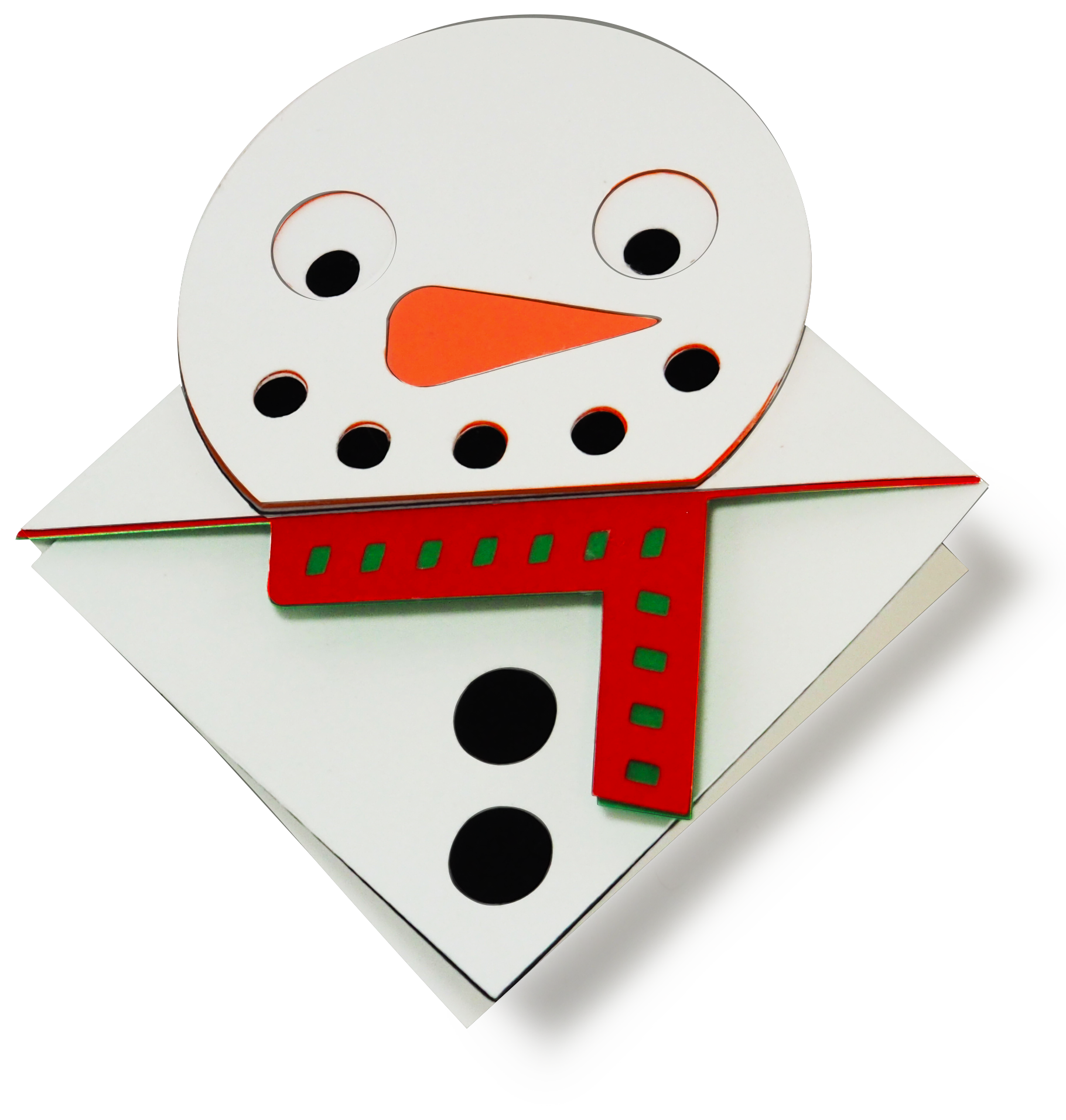 Snowman bookmark